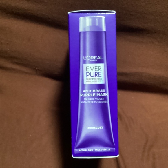 L'Oreal Ever Pure Anti-Brass Purple Mask Extra Pure Toning Rinse Out Treatments - Picture 7 of 10